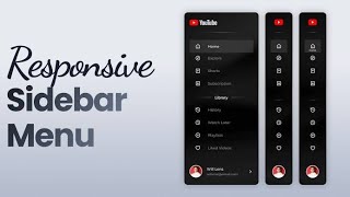 how to create sidebar in react JS  dashboard sidebar  responsive sidebar  navbar react router v6 [upl. by Ahsiekan]