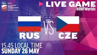 RussiaCzech Republic  Bronze Medal Game  Full Game  2019 IIHF Ice Hockey World Championship [upl. by Yhtur198]