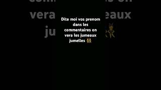 Qui sont les jumeaux jumelles [upl. by Yhtomit]