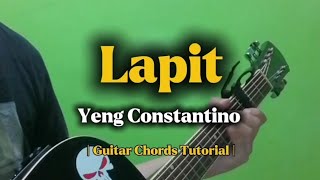 Lapit  Yeng Constantino Guitar Chords Tutorial With Lyrics [upl. by Atinrahc]