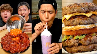 ASMR  Best of Bayashi Foods  MUKBANG  COOKING [upl. by Eita]