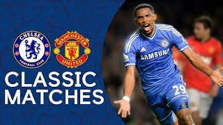 Chelsea 31 Man United  Samuel Etoo Scores Premier League HatTrick  Classic Highlights [upl. by Kieffer472]