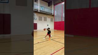 Variation jump shot drills  reverse BTL under drag and speed stop shorts 12yrOld [upl. by Romanas]