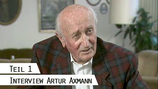 Artur Axmann – Einziges Interview mit dem Reichsjugendführer 1995 Teil 1 [upl. by Emmery]