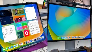 iPadOS 16 Stage Manager with Studio Display [upl. by Sivlek]