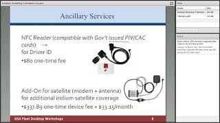 GSA Fleet Desktop Workshop Telematics [upl. by Areit]