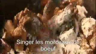 La recette du boeuf bourguignon [upl. by Ylreveb]