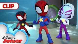 Underwater Sonic Boom Boom  Marvels Spidey and his Amazing Friends  disneyjunior [upl. by Miran]