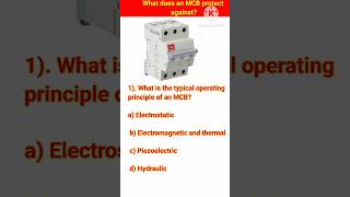 How a Miniature Circuit Breaker MCB Works Operating Principles Explained [upl. by Nerti604]