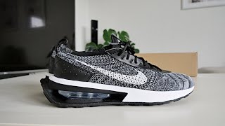 UnboxingReviewing The Nike Air Max Flyknit Racer Shoe On Feet 4K [upl. by Mattox]