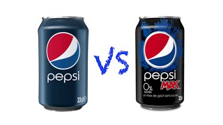 Pepsi VS Pepsi MAX [upl. by Lorain]