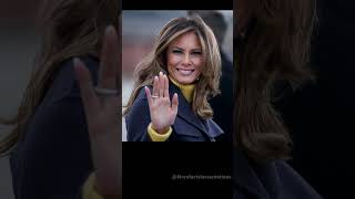 Melanias beautiful styles ❤️ donaldtrump news shortsfeed melaniatrump [upl. by Anelrihs]