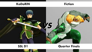 KoDoRiN vs Fiction  SoCal Star League 4 D1  Semi Finals [upl. by Mooney871]