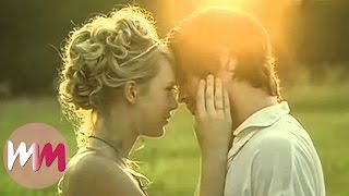 Top 10 Most Romantic Music Videos of All Time [upl. by Darach]