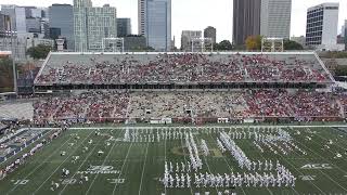 Georgia Tech Marching Band Pregame vs Miami 11924 [upl. by Rombert]