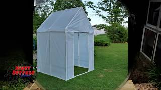 Our DIY PVC Pipe Greenhouse [upl. by East831]