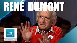 1992  René Dumont quotLe sort de lhumanité est en jeuquot  Archive INA [upl. by Buford378]