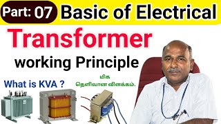 Transformer working in tamil [upl. by Mutat]