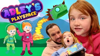 Adley’s PlaySpace 🚀 Explore Planets Help Friends PLAY AS NiKO Color Adley app reviews new game [upl. by Braynard]