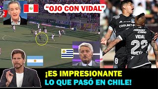 ¡FASCINADOS PRENSA SUDAMERICANA REACCIONA AL TITULO DE COLO COLO Y GOLAZO DE VIDAL [upl. by Koziara]