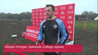 Rosslyn Park Plate victory for Oaklands College [upl. by Paule]