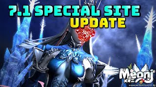 FFXIV 71 Special Site Update  Alliance Raid Gear  Ultimate  Chaos Raid [upl. by Babara]