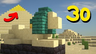 Minecraft 30 Simple Desert Builds [upl. by Weissmann]