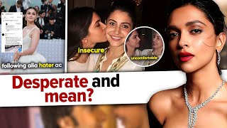 Deepika Padukone following Alia Bhatts Hater account INSECURE Behavior EXPOSED  Part 2 [upl. by Nitsew]