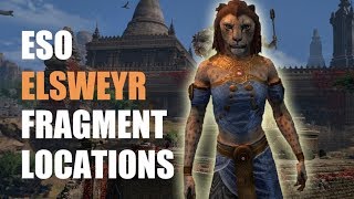 Elder Scrolls Online Elsweyr Fragments Locations [upl. by Ahsinotna]