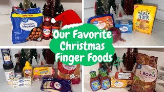 Our Top 4 EASY amp DELICIOUS Christmas Finger Foods  Christmas Party Appetizers [upl. by Baum]