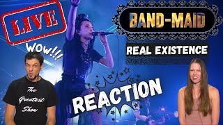 Reacting to Real Existence LIVE by Band Maid [upl. by Judah609]