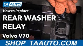 How to Replace Relay 9807 Volvo V70 [upl. by Omik]