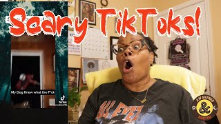 Scary TikTok Reaction Creepy Clips You Cant Unsee [upl. by Eelana61]