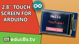 Arduino Tutorial 28quot TFT LCD Touch Screen ILI9325 with Arduino Uno and Mega from Banggoodcom [upl. by Leese]