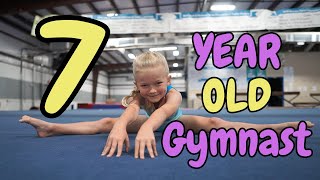 Adorable 7 Year Old GYMNAST Lennox Ultimate Gymnastics [upl. by Bruckner345]