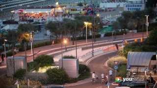 Riccione ed il suo favoloso Lungomare nel video di Yourimini [upl. by Quitt844]