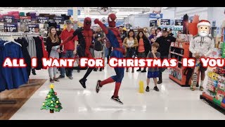 “Ghetto Avengers” Mariah Carey  All I Want For Christmas Is You Dance Video [upl. by Aggri916]