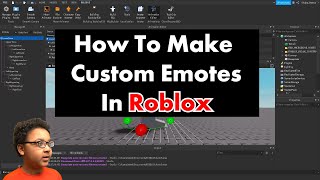 How To Make Custom Emotes In Roblox [upl. by Irakuy82]