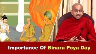 Importance Of Binara Poya Day [upl. by Aramo90]