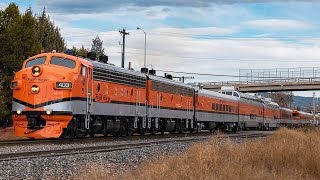 Railfanning the Royal Gorge once again Loud P5 Horn [upl. by Eniffit]