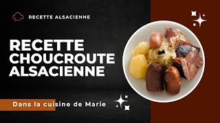 CHOUCROUTE RECETTE ALSACIENNE 😋 [upl. by Vick280]