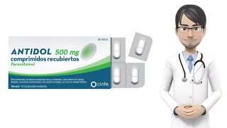 antidol noche prospecto antidol 500 mg comprimidos antidol para que sirve [upl. by Ahsinav]