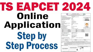 TS EAPCET 2024 online application process  TS EAPCET 2024 Application  TS EAPCET 2024 [upl. by Lantha277]