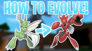 HOW TO EVOLVE SCYTHER  ROBLOX POKEMON BRICK BRONZE [upl. by Ava]