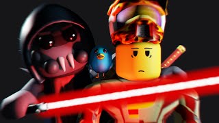 Spidella with a Lightsaber  A Roblox Piggy Animation [upl. by Sharman811]