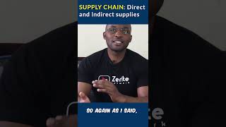 SUPPLY CHAIN Direct and Indirect supplies supplychainanalytics supplychain supplychainsolutions [upl. by Nehepts]