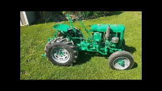 Homemade tractor build video [upl. by Aerdnna538]