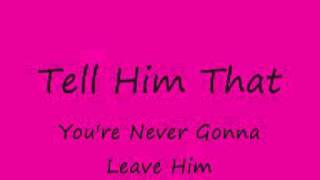 Tell Him By Vonda Shepard With LYricswmv [upl. by Hannahc111]