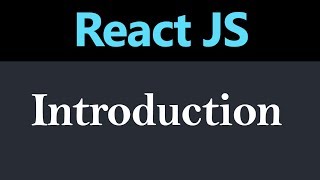 Introduction to React JS Hindi [upl. by Gavrah]