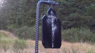 How to Make a Cheap Steel Shooting Target [upl. by Bobbee782]